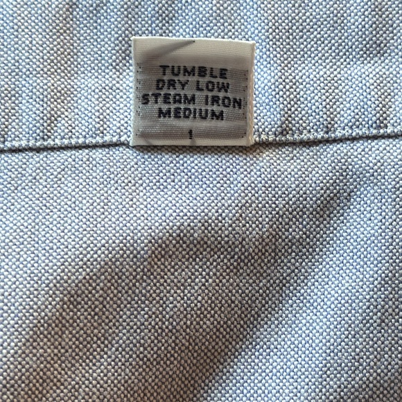 Ralph Lauren 15 1/2 -34 Blue Yarmouth Long Sleeve Button-Down Shirt - Picture 4 of 7